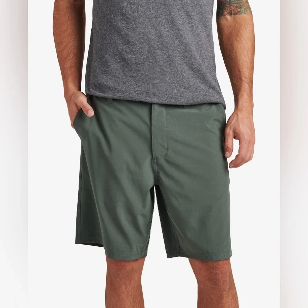 NWT Reef Medford Hybrid Boardshort Shorts Thyme Green